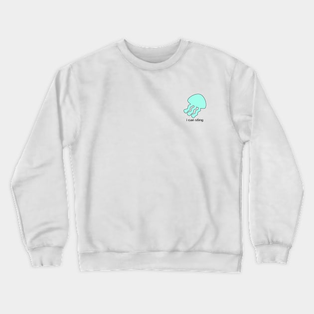 Jellyfish Crewneck Sweatshirt by Nadi Fo